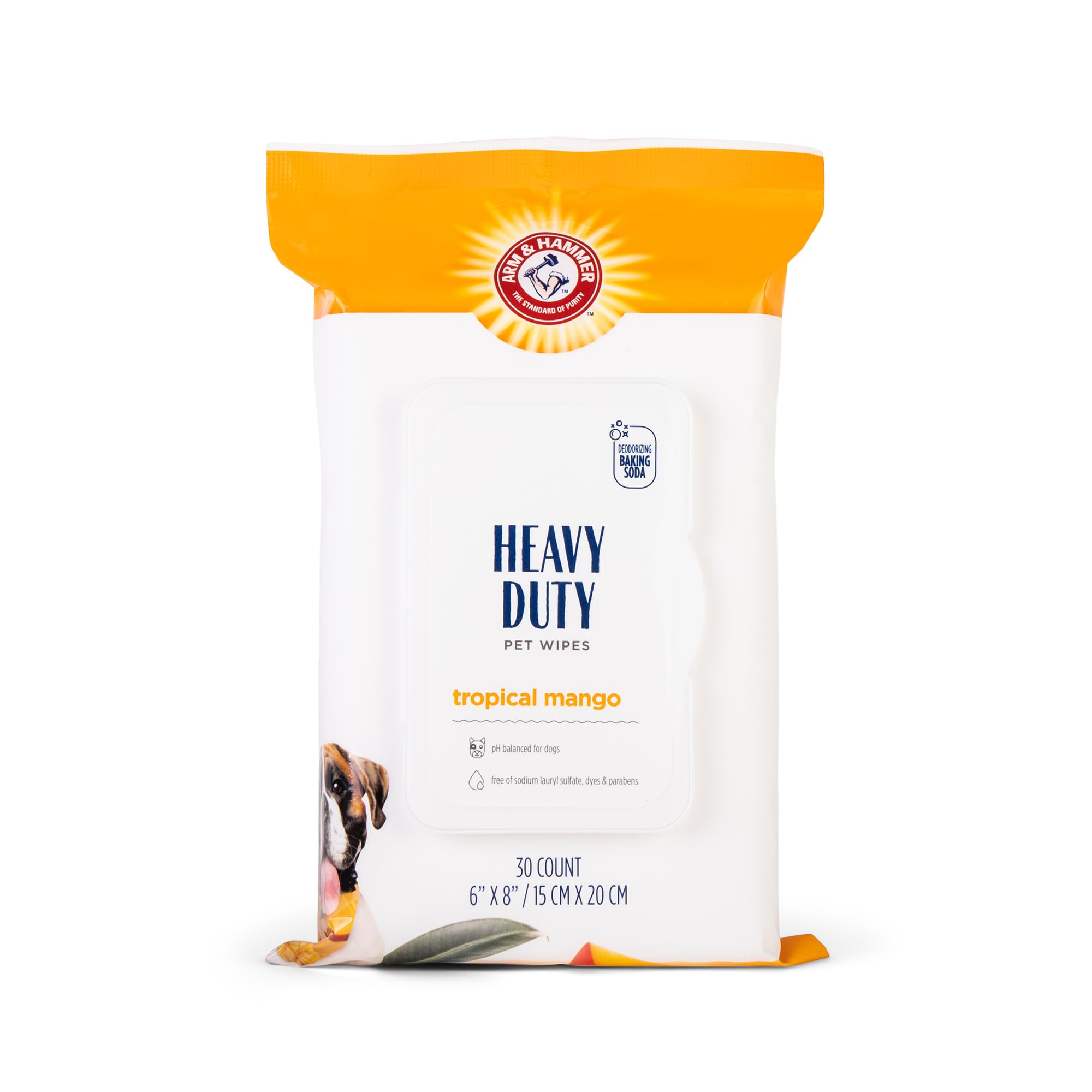 Arm & Hammer Mango Pet Wipes 30 Ct