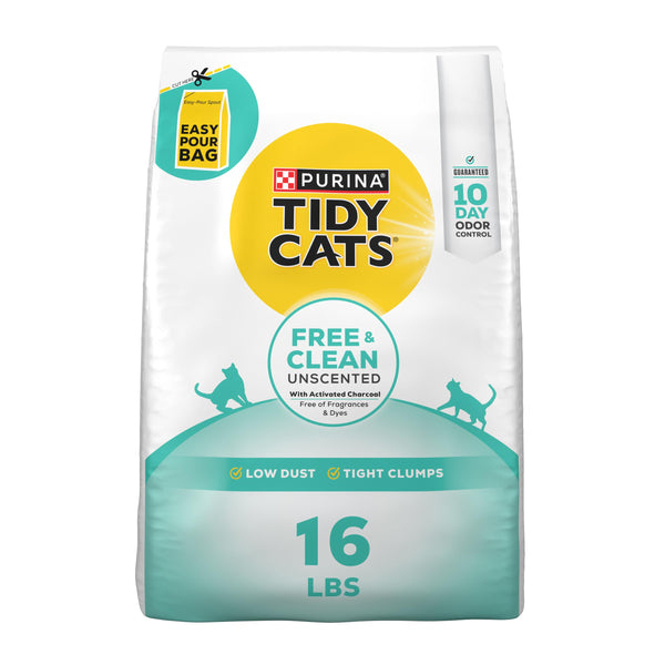 Purina Tidy Cats OdorShield Unscented Litter - 16 lb