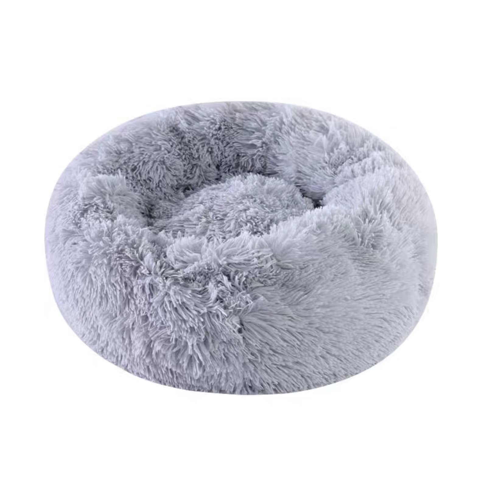 Luxury Faux Fur Calming Pet Bed