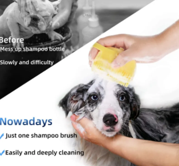 Silicone Pet Spa Brush