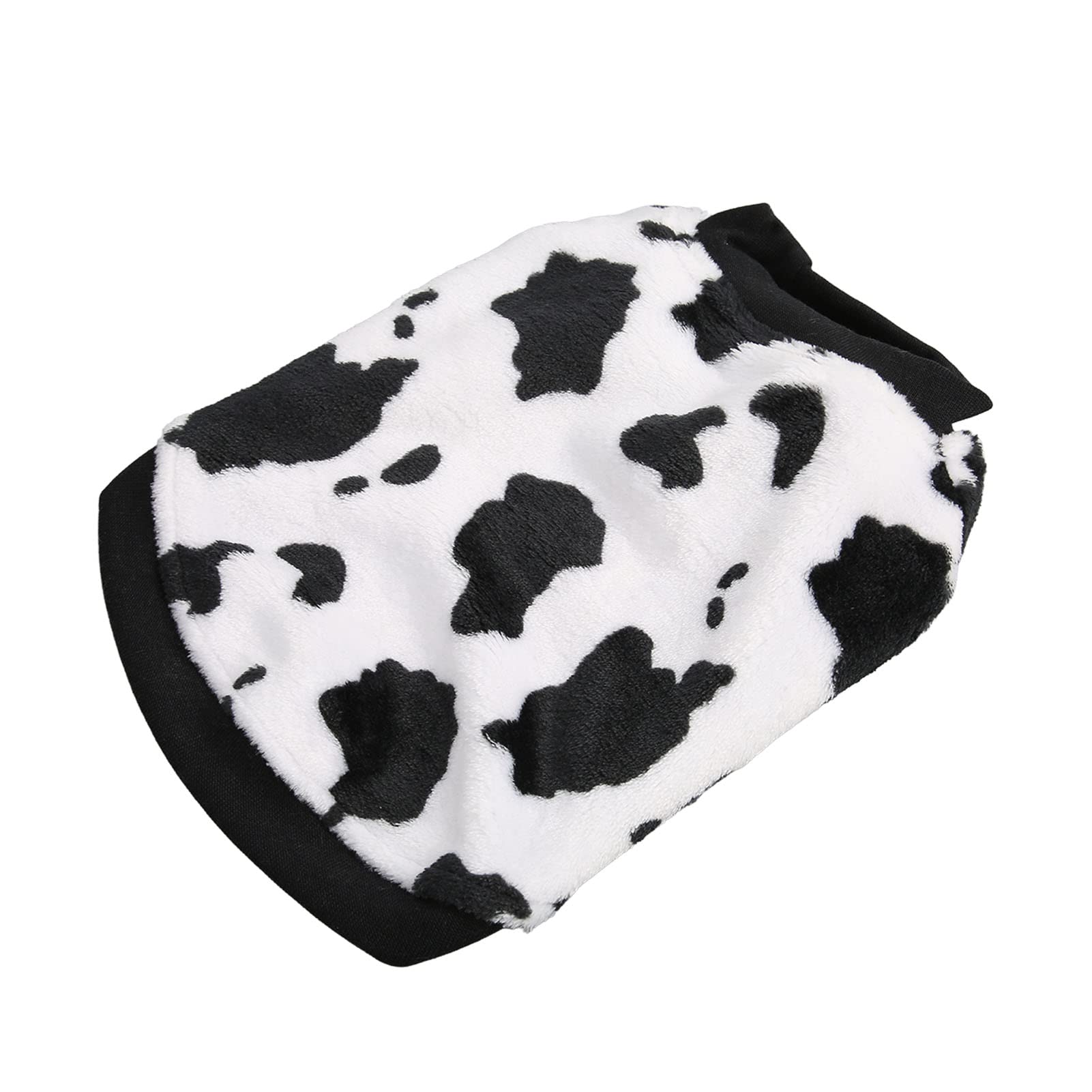Cozy Cow Print Pet Jacket