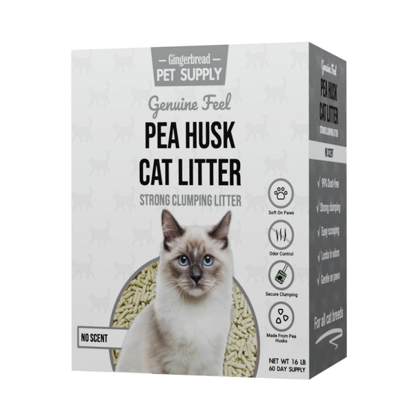 Gingerbread Pure Pea Husk Cat Litter