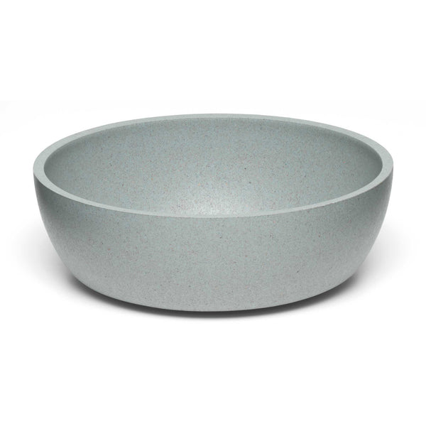 EcoChic Bamboo Dog Bowl - Large Slate Grey