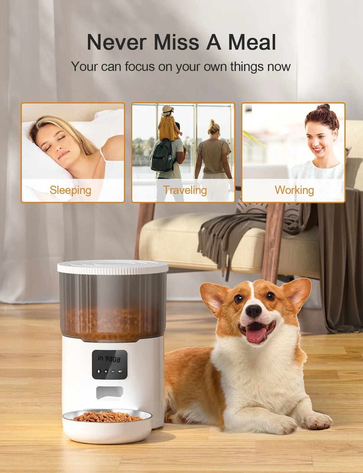 Dual Pet SmartFeeder