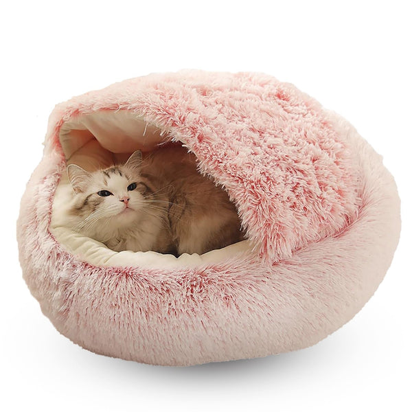 2-in-1 Cozy Cat Cave