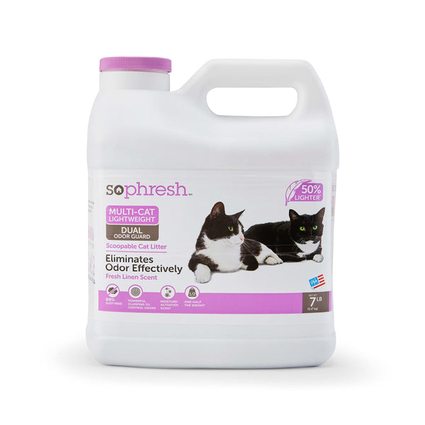 So Phresh EasyScoop Multi-Cat Litter 7 lbs