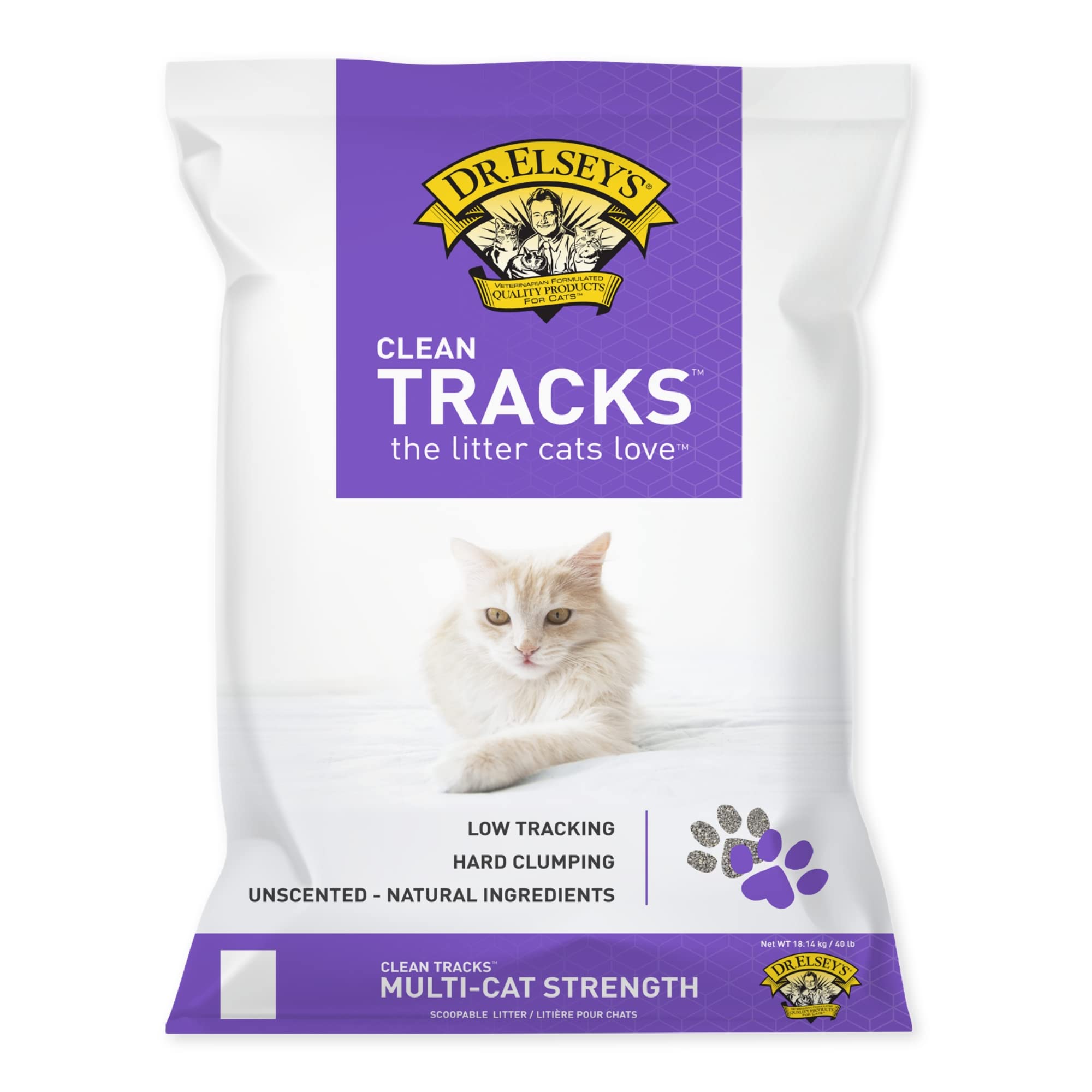 Dr. Elsey's Clean Tracks Unscented Cat Litter