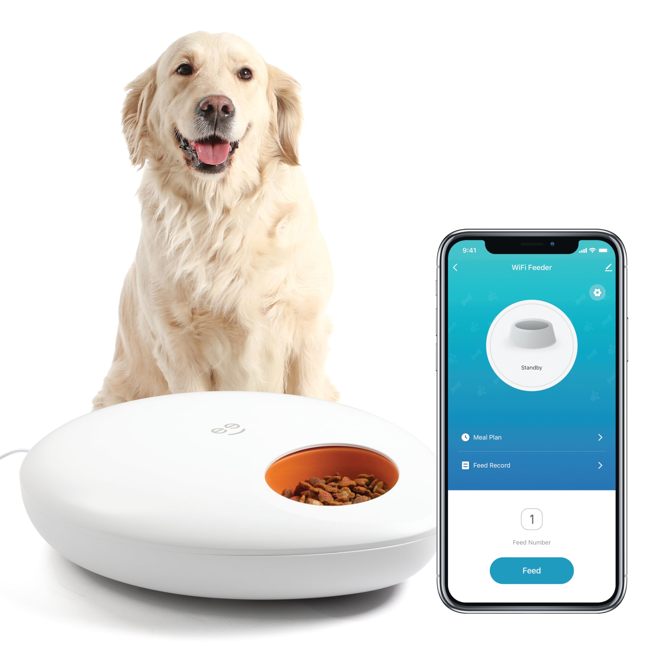 Geeni Voice-Controlled Pet Feeder