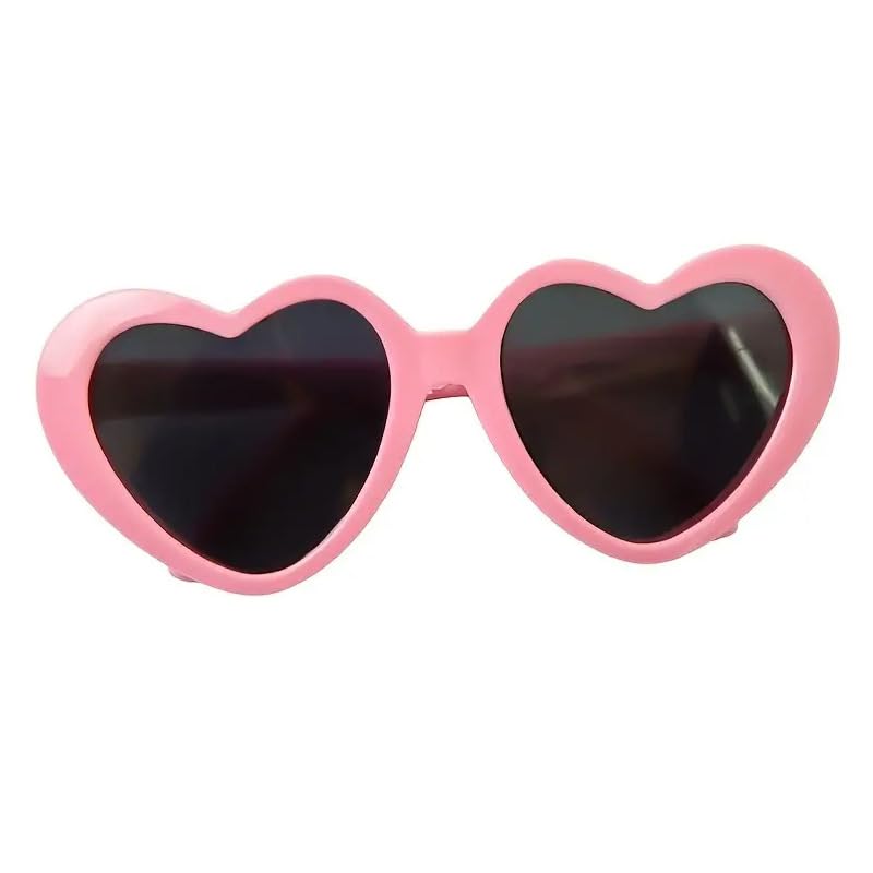 Pink Pet Heart Sunglasses