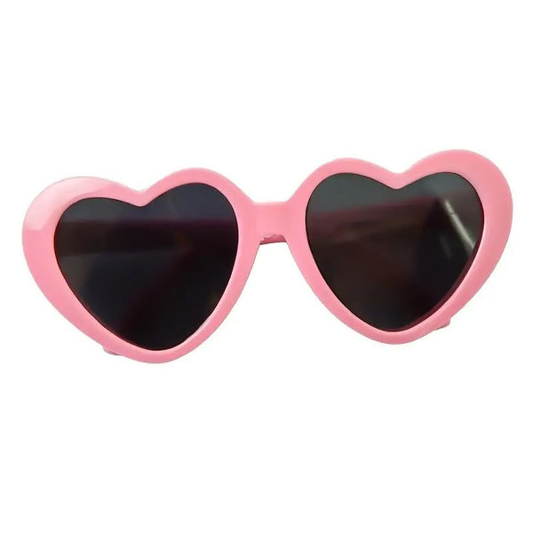 Pink Pet Heart Sunglasses