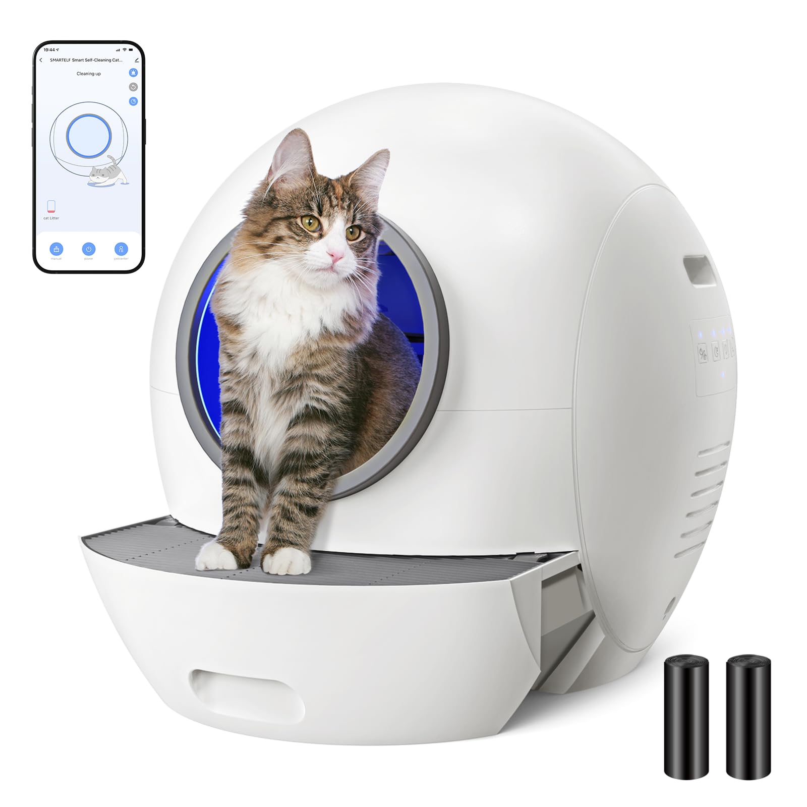 SmartElf Auto-Clean Litter Box