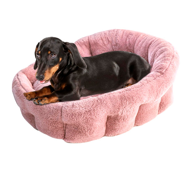 KindTail OrthoLux Faux Fur Pet Bed
