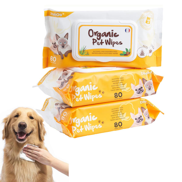 DhohO Soothe & Clean Pet Wipes