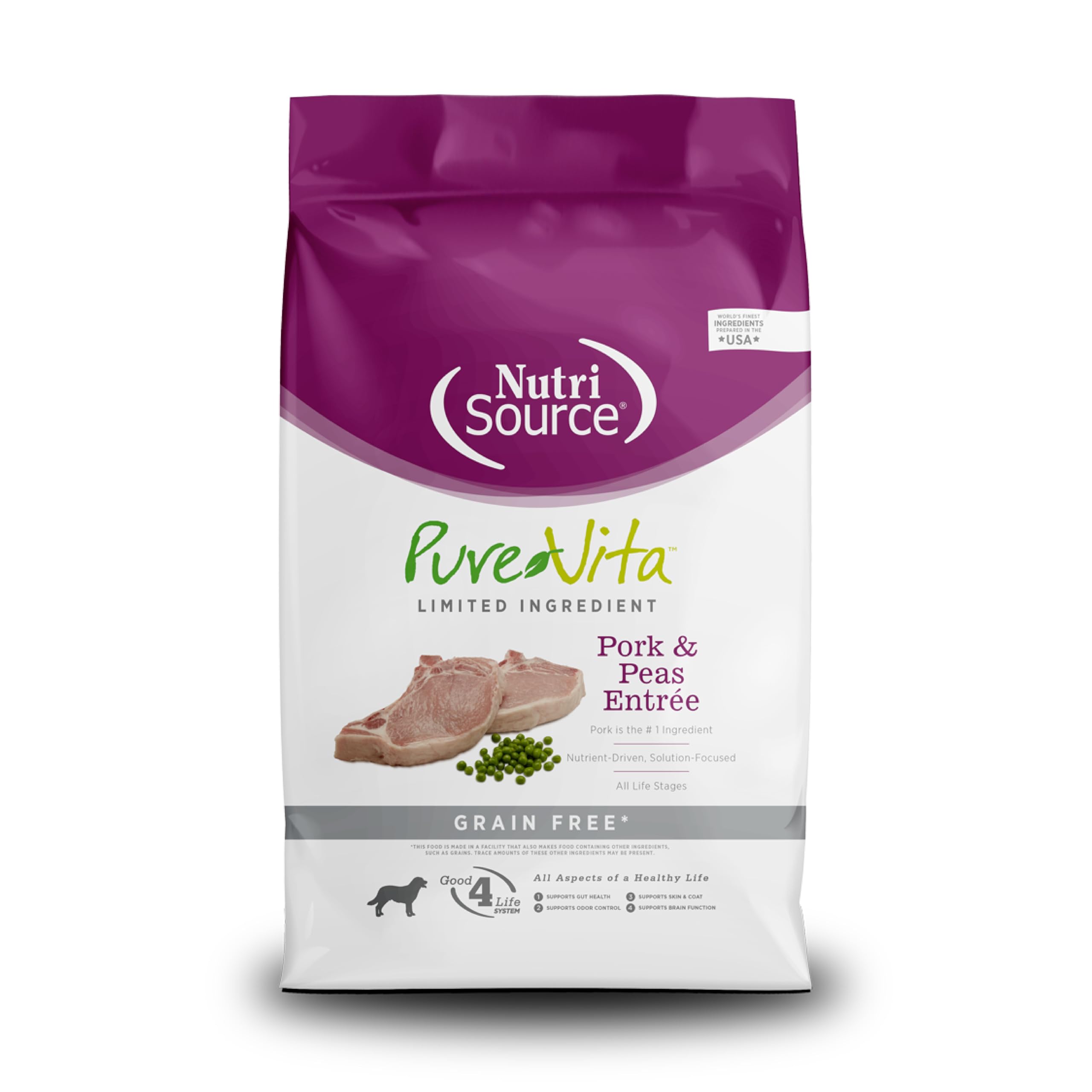 PureVita Grain Free Pork & Pea Dog Food 5 lbPureVita Grain Free Pork & Pea Dog Food 5 lb