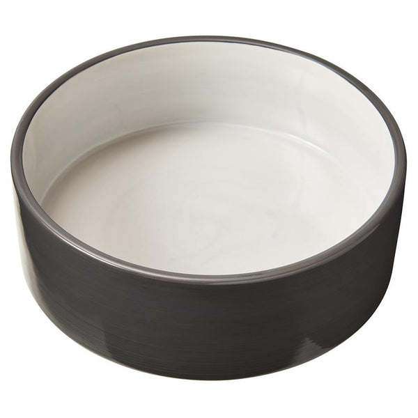 Spot Two-Tone Ceramic Pet Bowl
