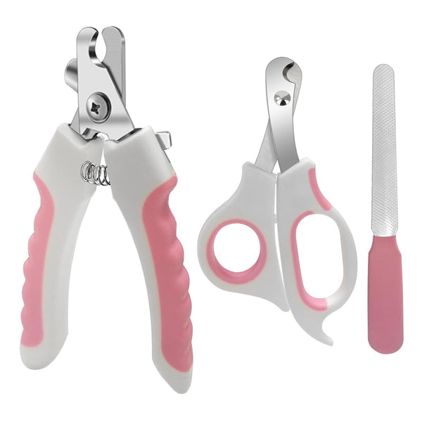LDJZON Ergonomic Pet Nail Clippers Set