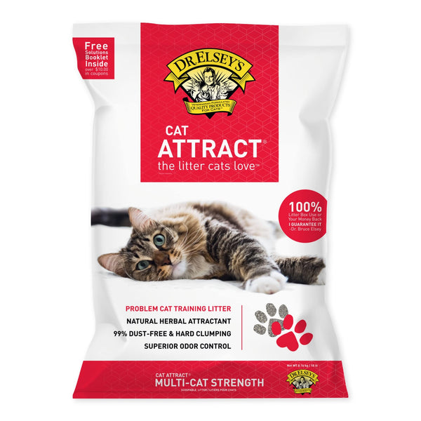 Dr. Elseys Herbal Cat Attract Litter - Unscented 18lbs