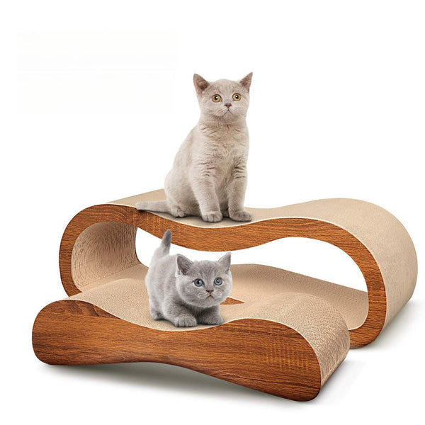 Feline Scratch & Lounge 2-in-1 Board