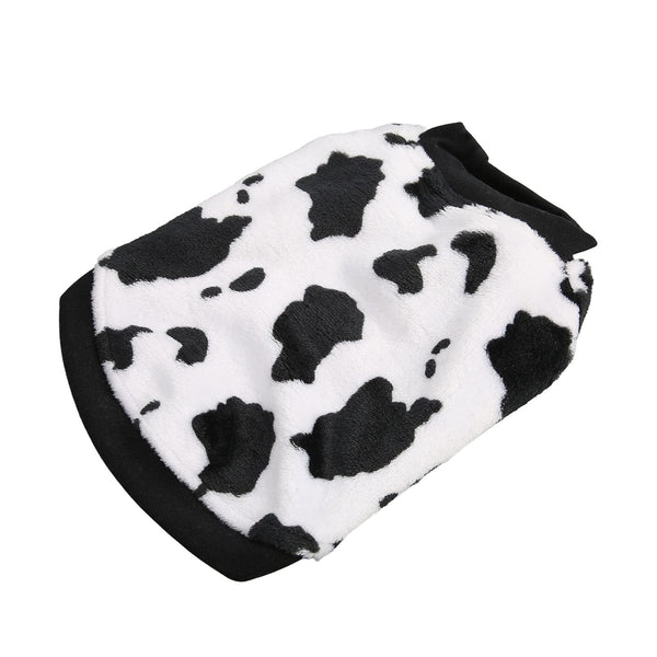 Cozy Cow Print Pet Jacket